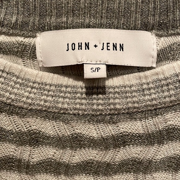 JOHN + JENN Striped Crew Neck Sweater - Picture 2 of 10